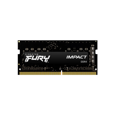Kingston FURY Impact KF432S20IB/32 32GB SODIMM System Memory, 3200MHz DDR4 Kingston FURY Impact KF432S20IB/32 32GB SODIMM System Memory, 3200MHz DDR4